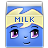 Blueberry Milk Icon